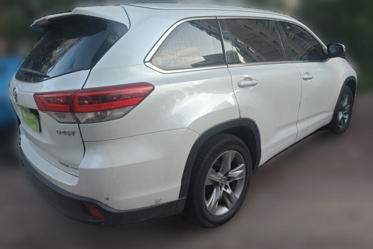 Used Toyota Highlander 2018 2.0T Four-Wheel Drive Luxury Version 7 Seats China VI Standard Rear Right 45 Deg
