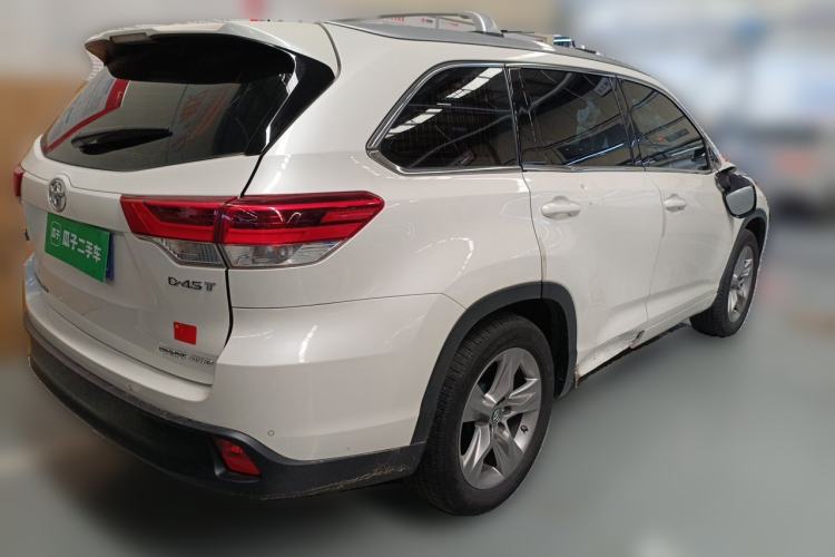 Used Toyota Highlander 2018 2.0T Four-Wheel Drive Luxury Version 7 Seats China VI Standard Rear Right 45 Deg