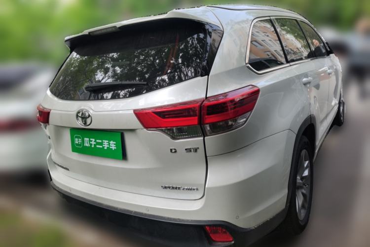 Used Toyota Highlander 2018 2.0T Four-Wheel Drive Luxury Version 7 Seats China VI Standard Rear Right 45 Deg