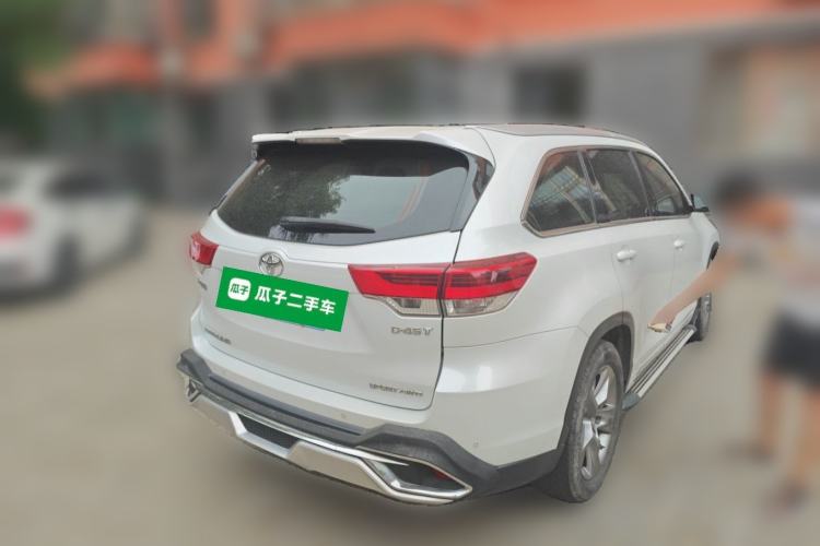 Used Toyota Highlander 2018 2.0T Four-Wheel Drive Luxury Version 7 Seats China VI Standard Rear Right 45 Deg