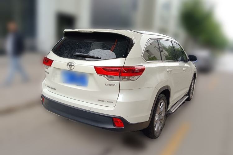 Used Toyota Highlander 2018 2.0T Four-Wheel Drive Luxury Version 7 Seats China VI Standard Rear Right 45 Deg