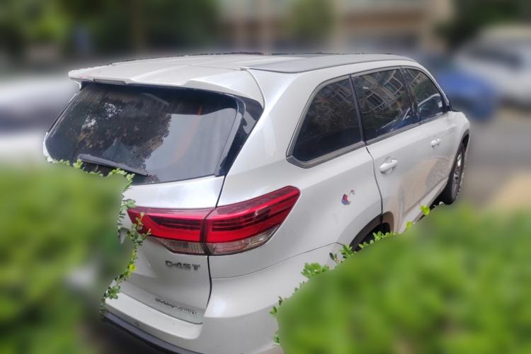 Used Toyota Highlander 2018 2.0T Four-Wheel Drive Luxury Version 7 Seats China VI Standard Rear Right 45 Deg