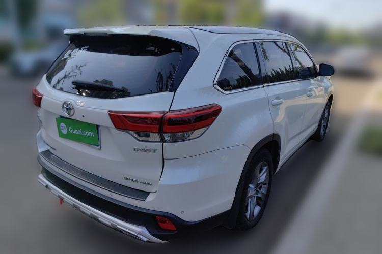 Used Toyota Highlander 2018 2.0T Four-Wheel Drive Prestige Version 7 Seats China VI Standard Rear Right 45 Deg