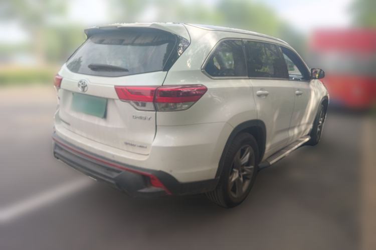 Used Toyota Highlander 2018 2.0T Four-Wheel Drive Luxury Version 7 Seats China VI Standard Rear Right 45 Deg