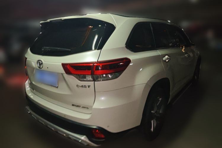 Used Toyota Highlander 2018 2.0T Four-Wheel Drive Prestige Version 7 Seats China VI Standard Rear Right 45 Deg