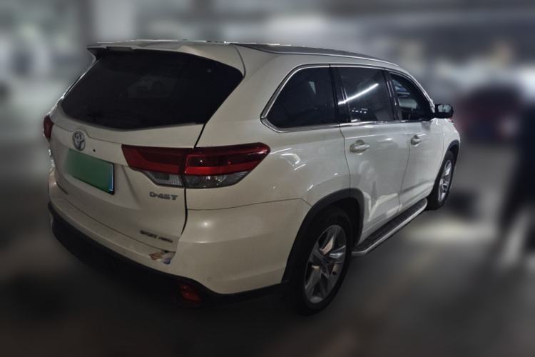 Used Toyota Highlander 2018 2.0T Four-Wheel Drive Prestige Version 7 Seats China VI Standard Rear Right 45 Deg