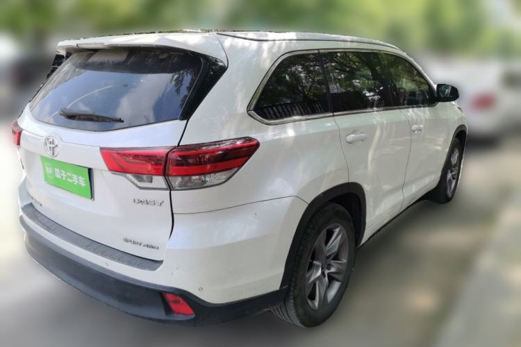 Used Toyota Highlander 2018 2.0T Four-Wheel Drive Luxury Version 7 Seats China VI Standard Rear Right 45 Deg