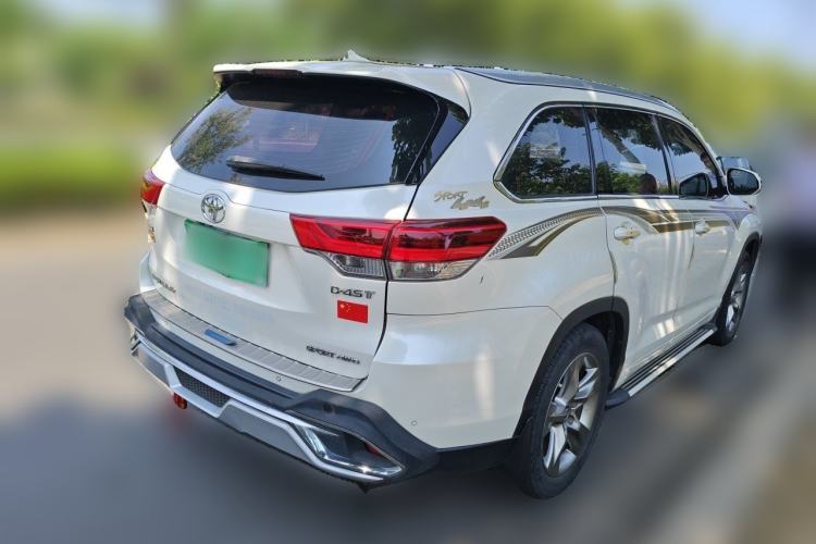 Used Toyota Highlander 2018 2.0T Four-Wheel Drive Luxury Version 7 Seats China VI Standard Rear Right 45 Deg