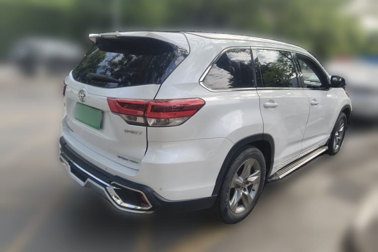 Used Toyota Highlander 2018 2.0T Four-Wheel Drive Luxury Version 7 Seats China VI Standard Rear Right 45 Deg