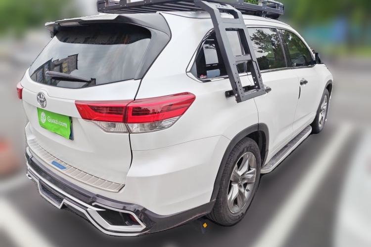Used Toyota Highlander 2018 2.0T Four-Wheel Drive Luxury Version 7 Seats China VI Standard Rear Right 45 Deg