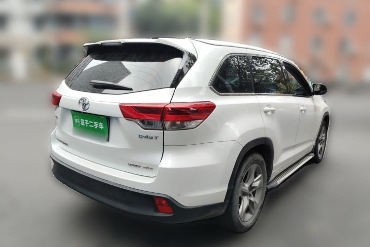 Used Toyota Highlander 2018 2.0T Four-Wheel Drive Luxury Version 7 Seats China VI Standard Rear Right 45 Deg