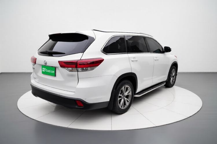 Used Toyota Highlander 2018 2.0T Two-Wheel Drive Elite Version 5 Seats China VI Standard Rear Right 45 Deg