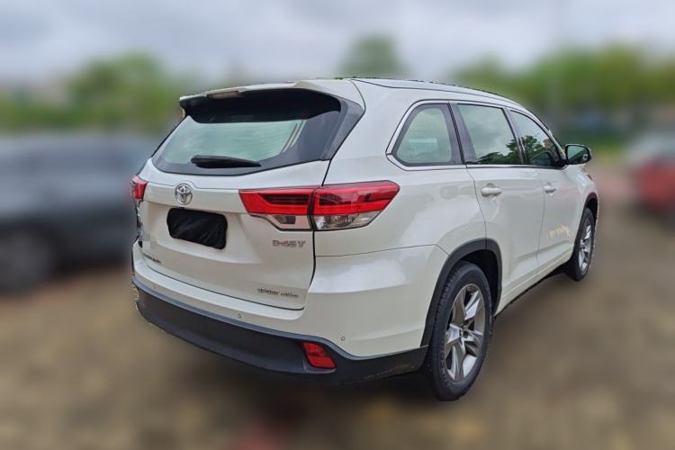 Used Toyota Highlander 2018 2.0T Four-Wheel Drive Luxury Version 7 Seats China VI Standard Rear Right 45 Deg