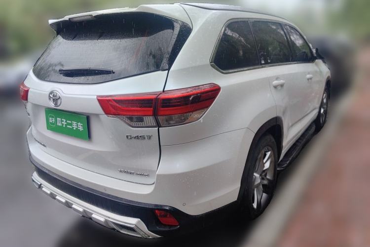 Used Toyota Highlander 2018 2.0T Four-Wheel Drive Luxury Version 7 Seats China VI Standard Rear Right 45 Deg