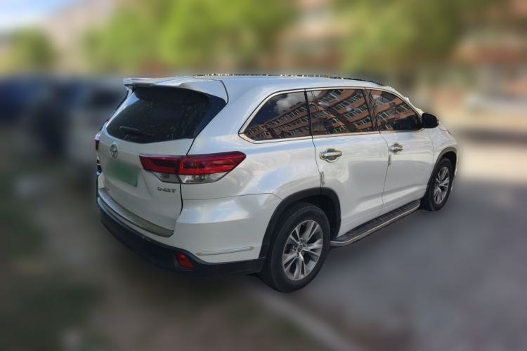 Used Toyota Highlander 2018 2.0T Two-Wheel Drive Elite Version 5 Seats China VI Standard Rear Right 45 Deg