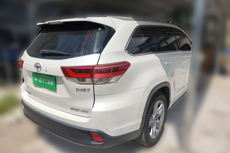Used Toyota Highlander 2018 2.0T Four-Wheel Drive Prestige Version 7 Seats China VI Standard Rear Right 45 Deg
