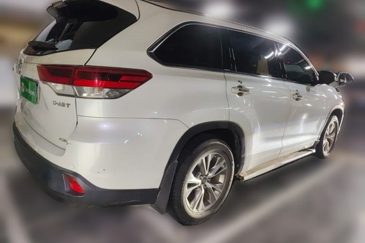 Used Toyota Highlander 2018 2.0T Four-Wheel Drive Elite Edition 7 Seats China VI Standard Rear Right 45 Deg