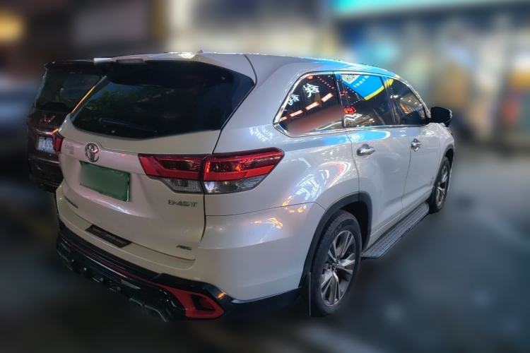 Used Toyota Highlander 2018 2.0T Four-Wheel Drive Elite Edition 7 Seats China VI Standard Rear Right 45 Deg