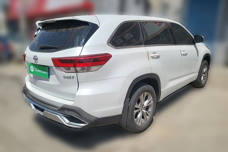 Used Toyota Highlander 2018 2.0T Two-Wheel Drive Elite Version 5 Seats China VI Standard Rear Right 45 Deg