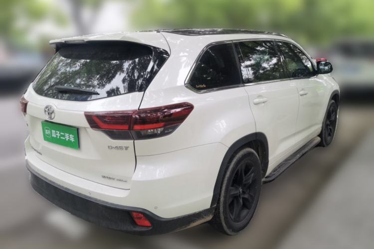 Used Toyota Highlander 2018 2.0T Four-Wheel Drive Knight Edition 7 Seats China VI Standard Rear Right 45 Deg