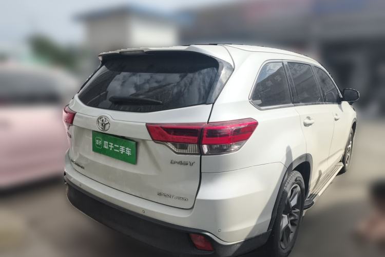 Used Toyota Highlander 2018 2.0T Four-Wheel Drive Luxury Version 7 Seats China VI Standard Rear Right 45 Deg