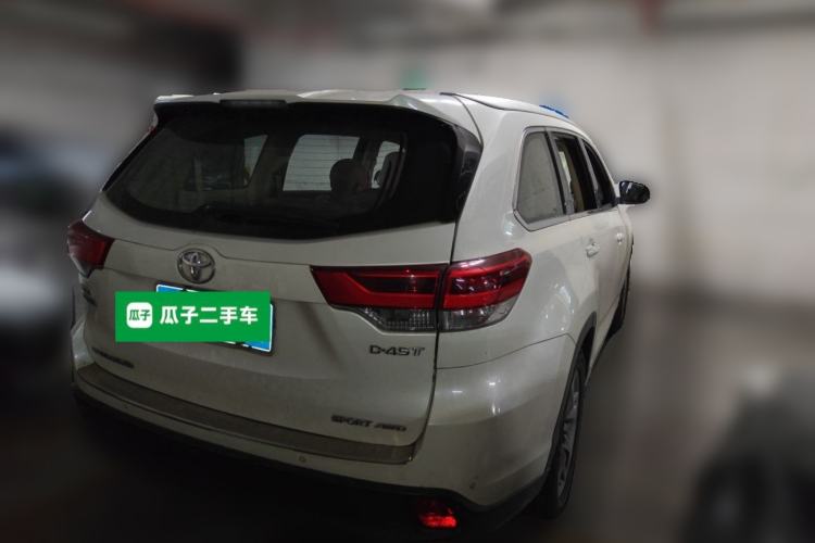 Used Toyota Highlander 2018 2.0T Four-Wheel Drive Luxury Version 7 Seats China VI Standard Rear Right 45 Deg