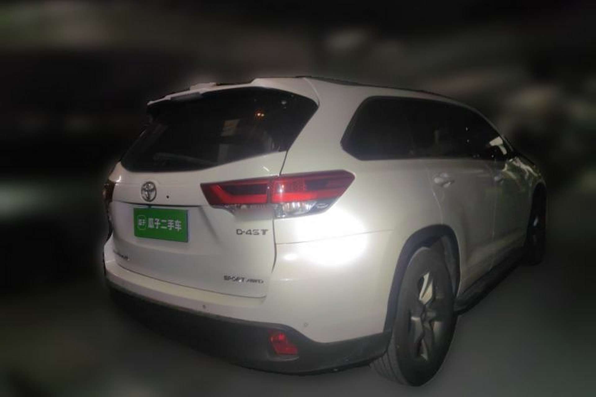 Used Toyota Highlander 2018 2.0T Four-Wheel Drive Prestige Version 7 Seats China VI Standard Rear Right 45 Deg