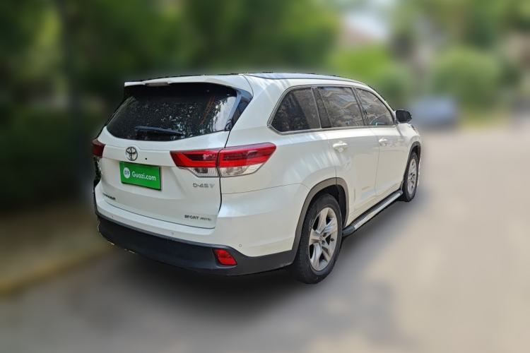 Used Toyota Highlander 2018 2.0T Four-Wheel Drive Prestige Version 7 Seats China V Emission Standard Rear Right 45 Deg