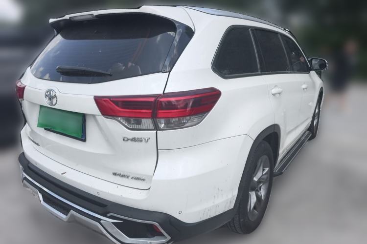 Used Toyota Highlander 2018 2.0T Four-Wheel Drive Luxury Edition 7 Seats China V Emission Standard Rear Right 45 Deg
