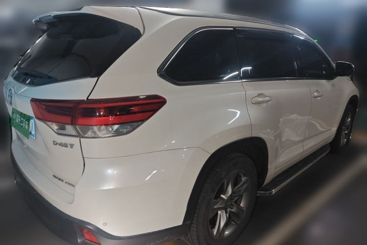 Used Toyota Highlander 2018 2.0T Four-Wheel Drive Luxury Version 7 Seats China VI Standard Rear Right 45 Deg