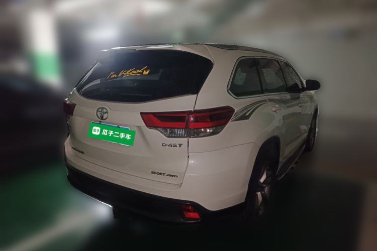 Used Toyota Highlander 2018 2.0T Four-Wheel Drive Luxury Version 7 Seats China VI Standard Rear Right 45 Deg