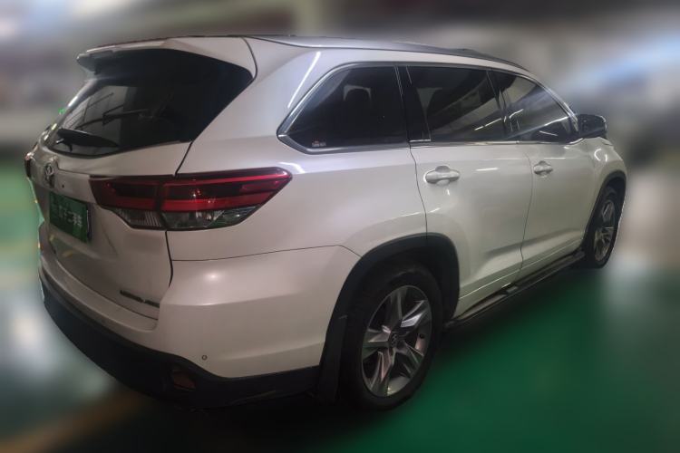 Used Toyota Highlander 2018 2.0T Four-Wheel Drive Supreme Edition 7-Seater China VI Rear Right 45 Deg