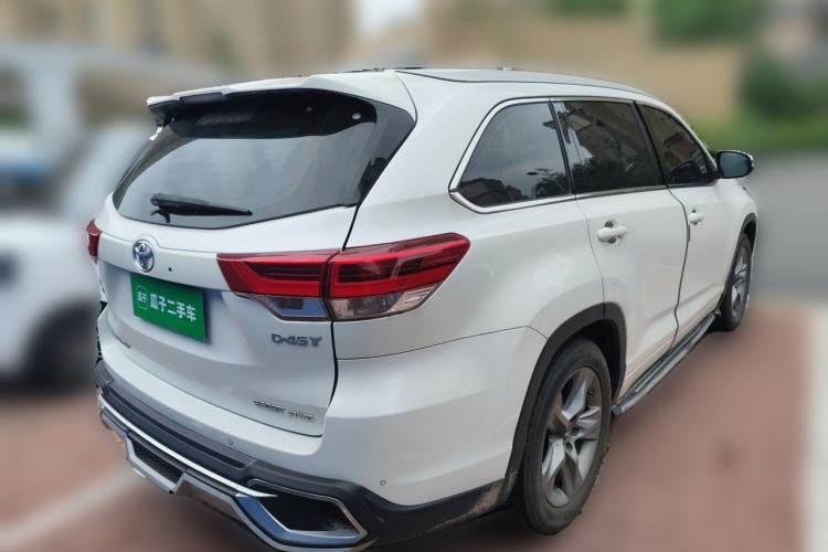 Used Toyota Highlander 2018 2.0T Four-Wheel Drive Prestige Version 7 Seats China V Emission Standard Rear Right 45 Deg
