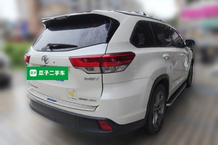 Used Toyota Highlander 2018 2.0T Four-Wheel Drive Prestige Version 7 Seats China VI Standard Rear Right 45 Deg