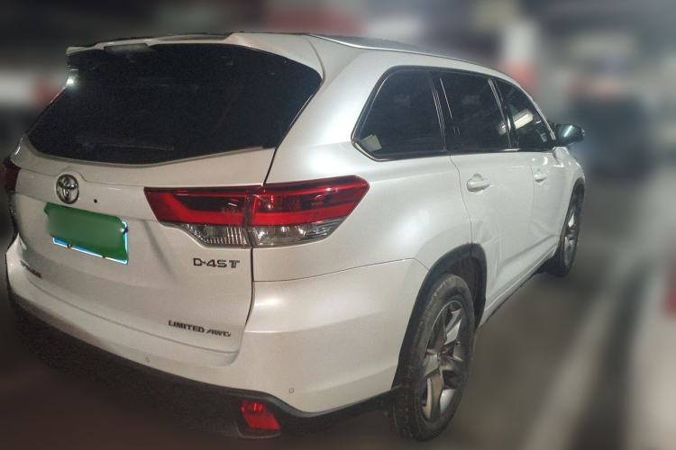 Used Toyota Highlander 2018 2.0T Four-Wheel Drive Supreme Edition 7-Seater China VI Rear Right 45 Deg