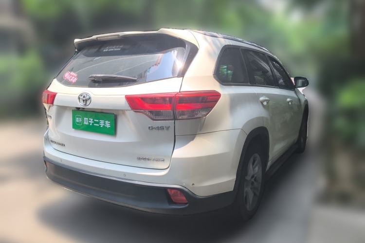 Used Toyota Highlander 2018 2.0T Four-Wheel Drive Luxury Version 7 Seats China VI Standard Rear Right 45 Deg