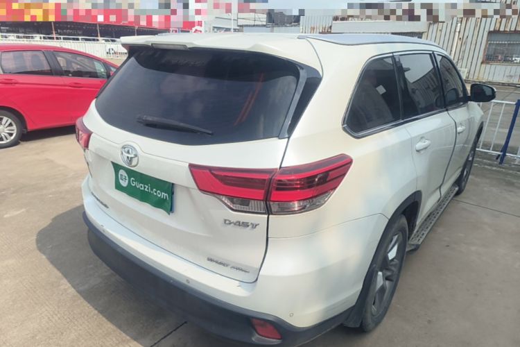 Used Toyota Highlander 2018 2.0T Four-Wheel Drive Luxury Version 7 Seats China VI Standard Rear Right 45 Deg