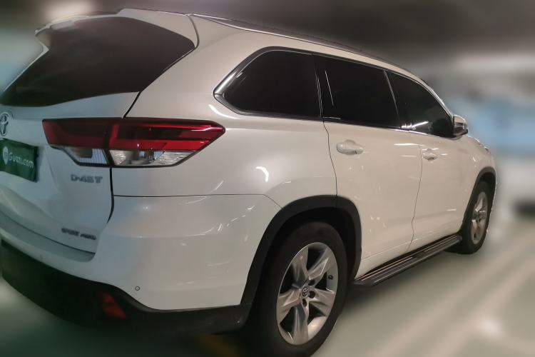 Used Toyota Highlander 2018 2.0T Four-Wheel Drive Luxury Version 7 Seats China VI Standard Rear Right 45 Deg