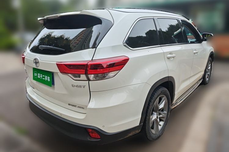 Used Toyota Highlander 2018 2.0T Four-Wheel Drive Prestige Version 7 Seats China V Emission Standard Rear Right 45 Deg