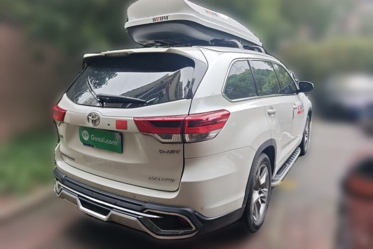 Used Toyota Highlander 2018 2.0T Four-Wheel Drive Prestige Version 7 Seats China VI Standard Rear Right 45 Deg