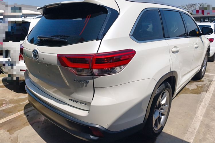 Used Toyota Highlander 2018 2.0T Four-Wheel Drive Prestige Version 7 Seats China VI Standard Rear Right 45 Deg