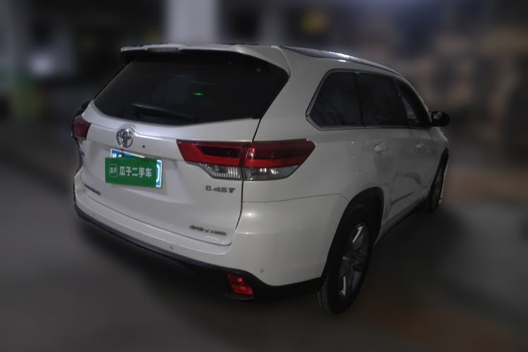 Used Toyota Highlander 2018 2.0T Four-Wheel Drive Prestige Version 7 Seats China VI Standard Rear Right 45 Deg