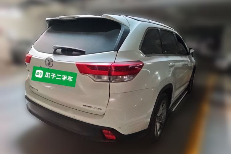 Used Toyota Highlander 2018 2.0T Four-Wheel Drive Luxury Version 7 Seats China VI Standard Rear Right 45 Deg