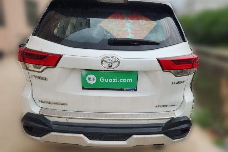 Used Toyota Highlander 2018 2.0T Four-Wheel Drive Luxury Version 7 Seats China VI Standard Rear