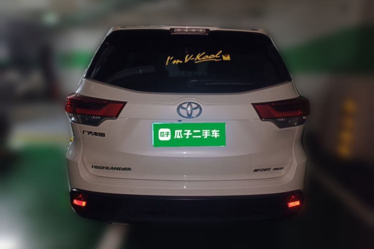 Used Toyota Highlander 2018 2.0T Four-Wheel Drive Luxury Version 7 Seats China VI Standard Rear