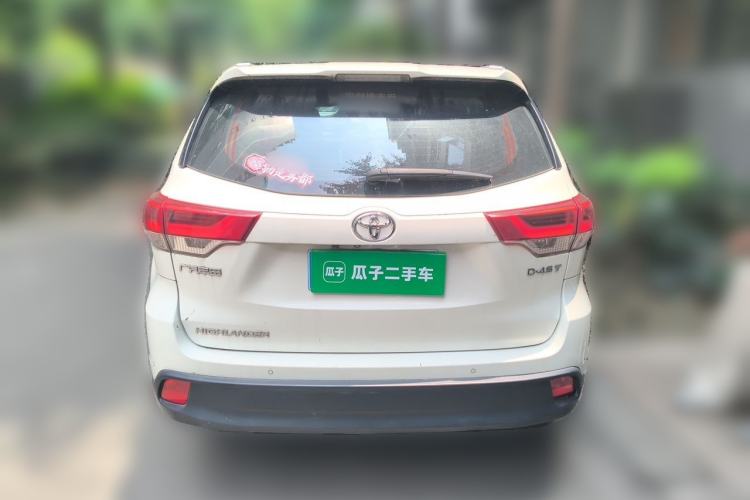 Used Toyota Highlander 2018 2.0T Four-Wheel Drive Luxury Version 7 Seats China VI Standard Rear