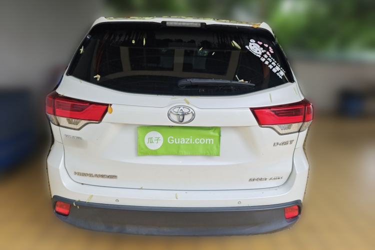 Used Toyota Highlander 2018 2.0T Four-Wheel Drive Luxury Edition 7 Seats China V Emission Standard Rear