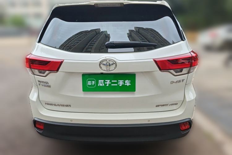 Used Toyota Highlander 2018 2.0T Four-Wheel Drive Prestige Version 7 Seats China V Emission Standard Rear