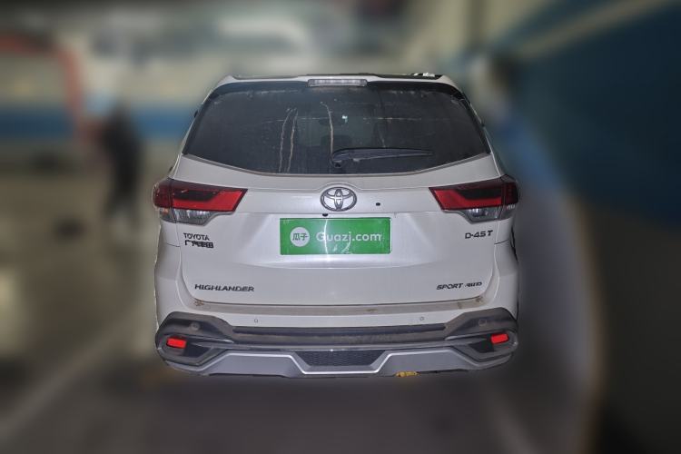 Used Toyota Highlander 2018 2.0T Four-Wheel Drive Prestige Version 7 Seats China V Emission Standard Rear