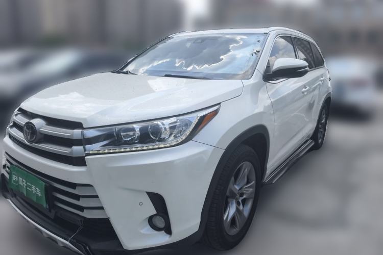Used Toyota Highlander 2018 2.0T Four-Wheel Drive Luxury Edition 7 Seats China V Emission Standard Guazi used car, China used car export, Used car for sale, Used cars, Cheapest cars for sale